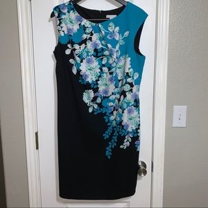 Blue Floral Dress